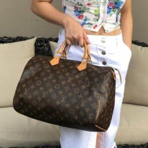 Authentic Louis Vuitton Hand Bag Speedy 35